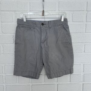 Vintage Tommy Hilfiger Shorts Mens 28 Gray Casual Preppy Classic